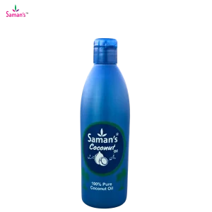 Saman’s 100% Pure Coconut Oil – Natural Hair & Skin Care, Edible Grade, Long-Lasting Freshness
